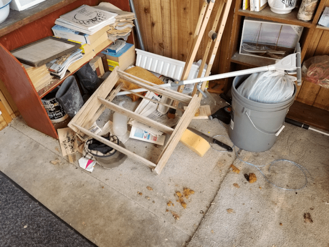 20180608.sunroom.cleanup.eastside2.during
