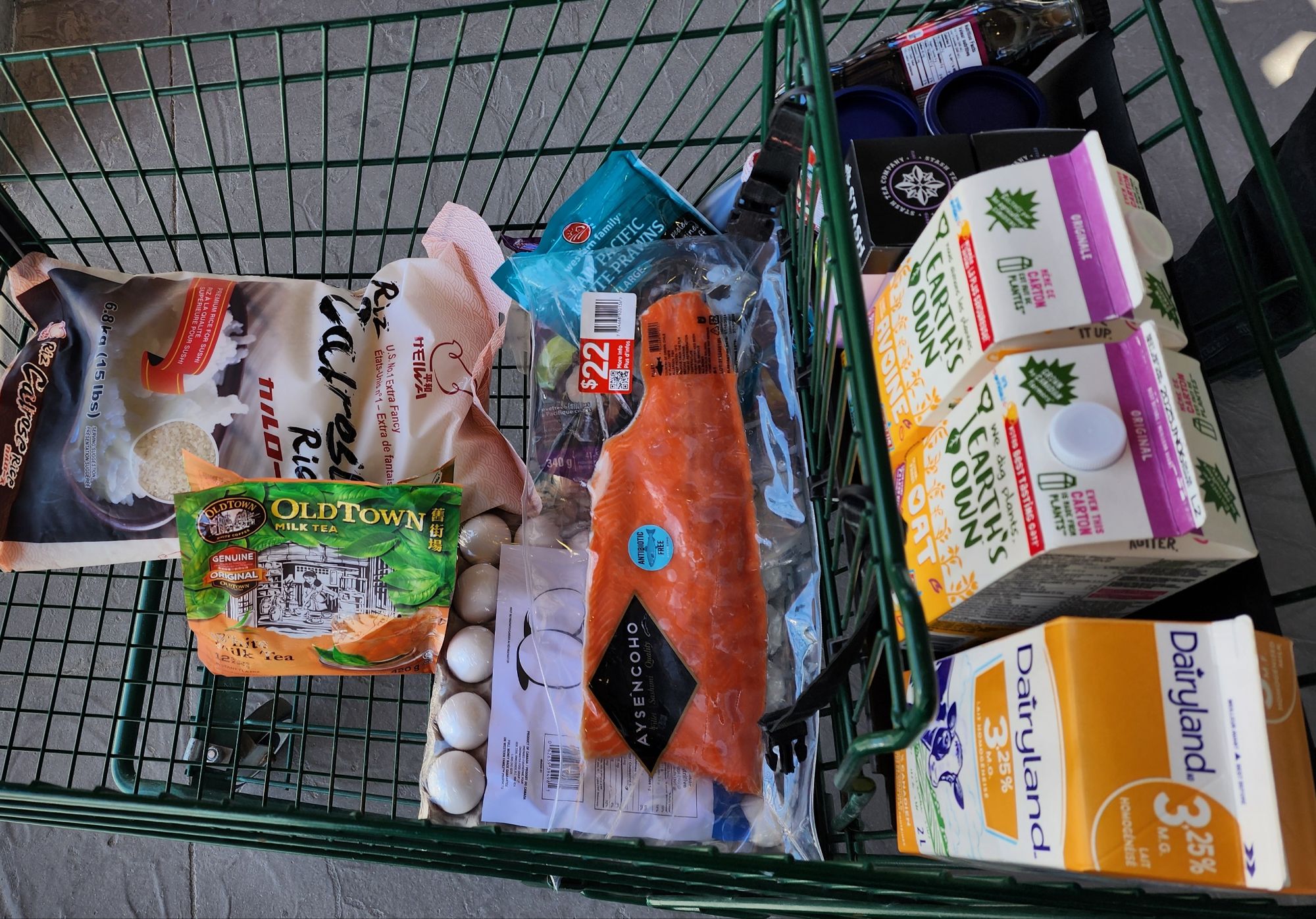 Stock up shopping, and future food forest! This is what $666 in total ...